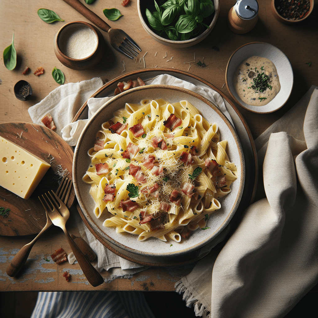 Italiensk Pasta Carbonara